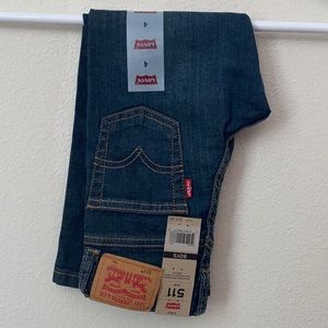 Boy’s Levi’s 511 blue jeans, 4 reg slim